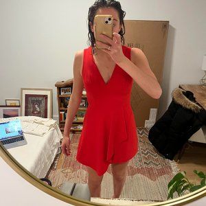 Red dress
